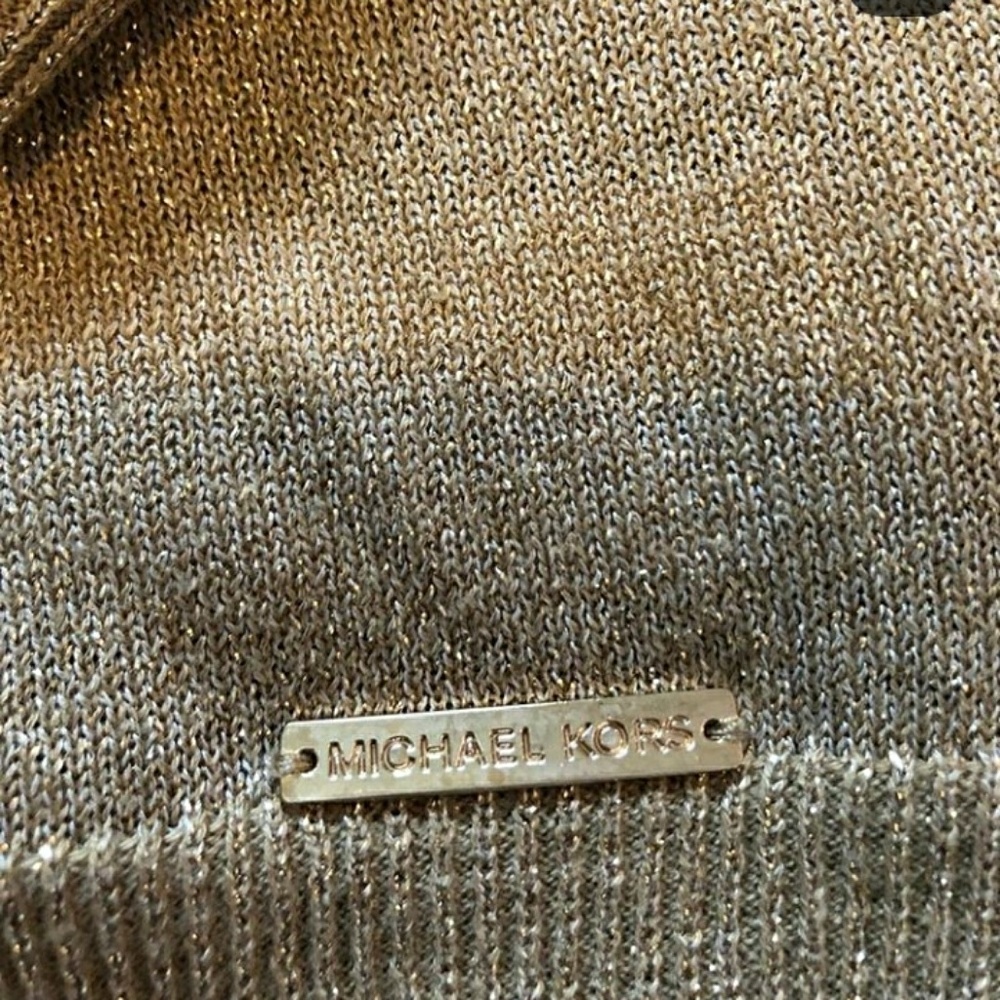 Golden Turtle Neck Michael Kors